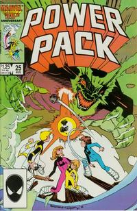 Cover Thumbnail for Power Pack (Marvel, 1984 series) #25 [Direct]