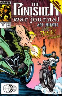 Cover for The Punisher War Journal (Marvel, 1988 series) #12 [Direct]