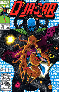 Cover for Quasar (Marvel, 1989 series) #37