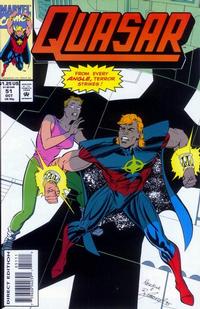 Cover Thumbnail for Quasar (Marvel, 1989 series) #51