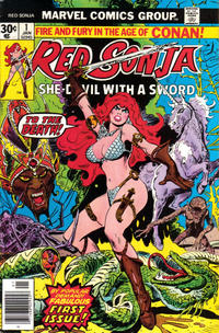 Cover Thumbnail for Red Sonja (Marvel, 1977 series) #1 [Regular Edition]