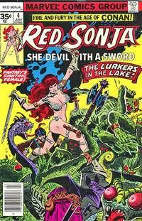 Cover for Red Sonja (Marvel, 1977 series) #4 [35¢]