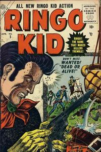 Cover Thumbnail for Ringo Kid (Marvel, 1954 series) #5