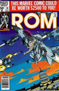 Cover Thumbnail for Rom (Marvel, 1979 series) #10 [Newsstand]