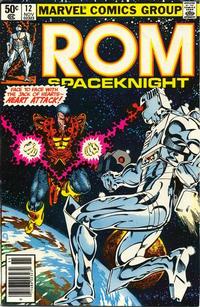 Cover Thumbnail for Rom (Marvel, 1979 series) #12 [Newsstand]