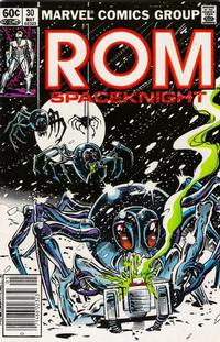Cover Thumbnail for Rom (Marvel, 1979 series) #30 [Newsstand]
