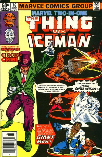 Cover for Marvel Two-in-One (Marvel, 1974 series) #76 [Newsstand]