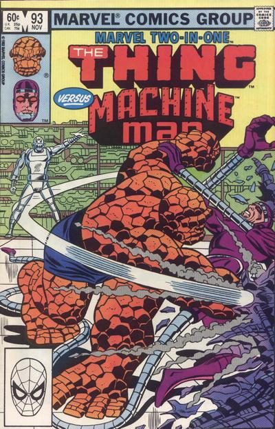 Cover for Marvel Two-in-One (Marvel, 1974 series) #93 [Direct]