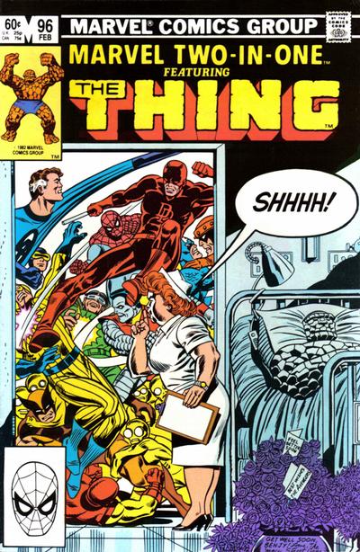 Cover for Marvel Two-in-One (Marvel, 1974 series) #96 [Direct]