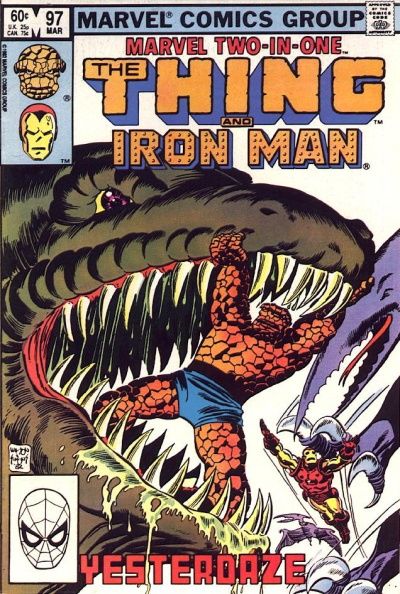 Cover for Marvel Two-in-One (Marvel, 1974 series) #97 [Direct]