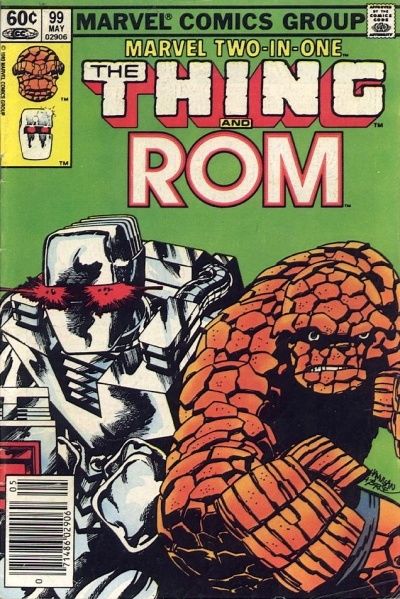 Cover for Marvel Two-in-One (Marvel, 1974 series) #99 [Newsstand]