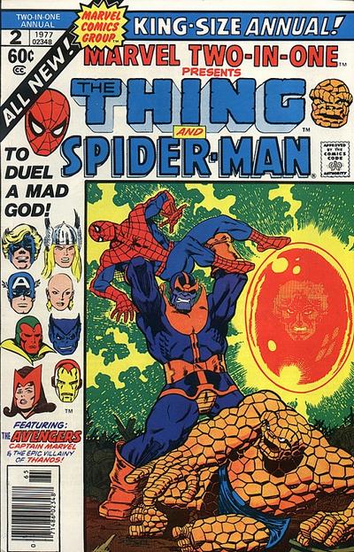 Cover for Marvel Two-in-One Annual (Marvel, 1976 series) #2