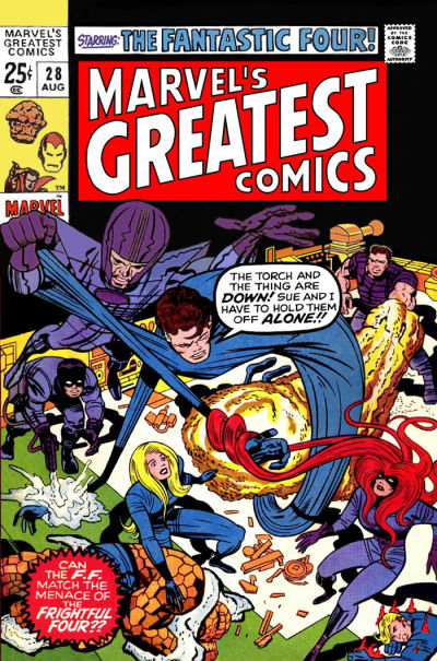 Cover for Marvel's Greatest Comics (Marvel, 1969 series) #28