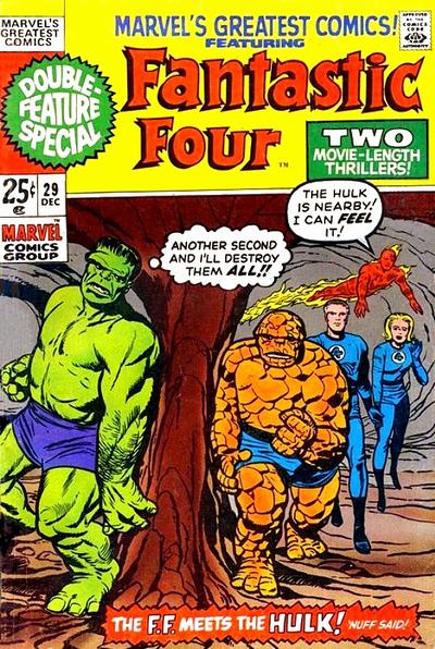 Cover for Marvel's Greatest Comics (Marvel, 1969 series) #29