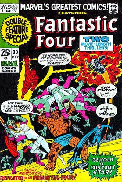 Cover for Marvel's Greatest Comics (Marvel, 1969 series) #30