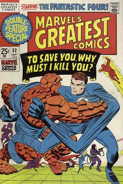 Cover for Marvel's Greatest Comics (Marvel, 1969 series) #32