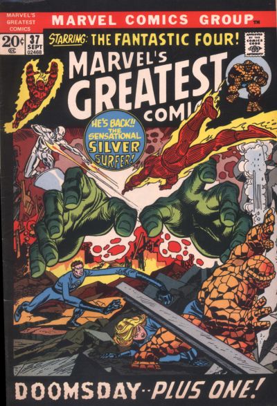 Cover for Marvel's Greatest Comics (Marvel, 1969 series) #37
