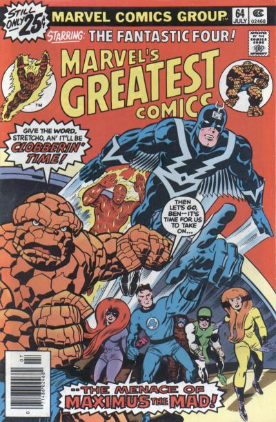 Cover for Marvel's Greatest Comics (Marvel, 1969 series) #64