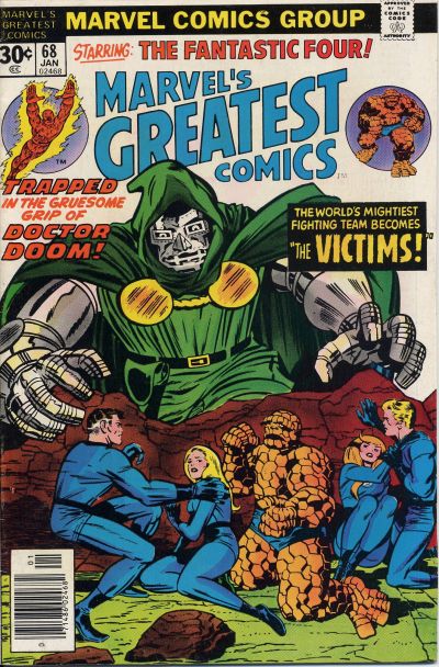 Cover for Marvel's Greatest Comics (Marvel, 1969 series) #68