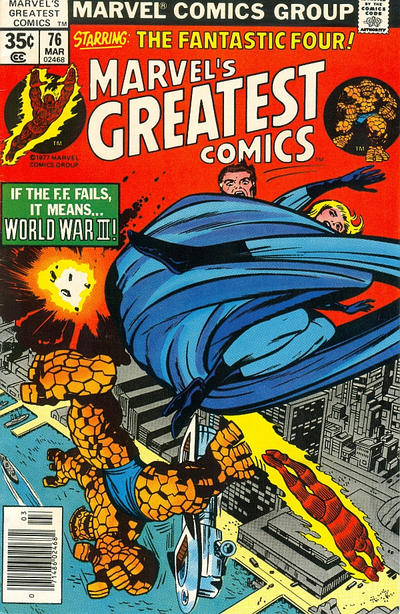 Cover for Marvel's Greatest Comics (Marvel, 1969 series) #76