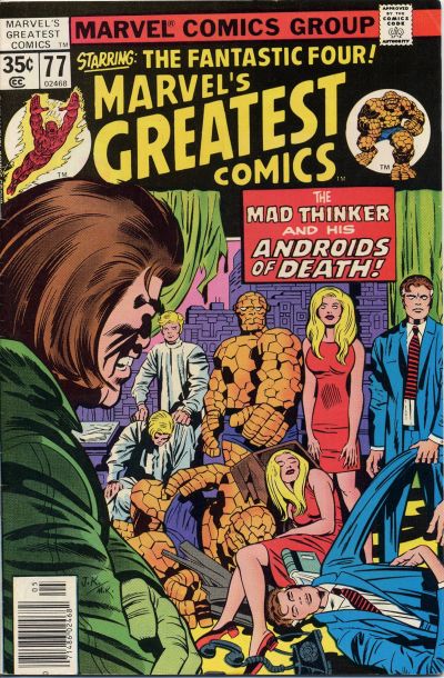 Cover for Marvel's Greatest Comics (Marvel, 1969 series) #77