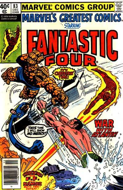 Cover for Marvel's Greatest Comics (Marvel, 1969 series) #83