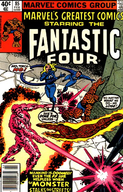 Cover for Marvel's Greatest Comics (Marvel, 1969 series) #85