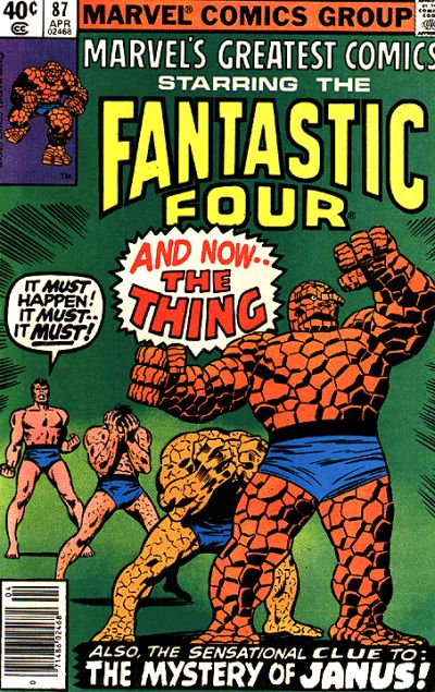 Cover for Marvel's Greatest Comics (Marvel, 1969 series) #87