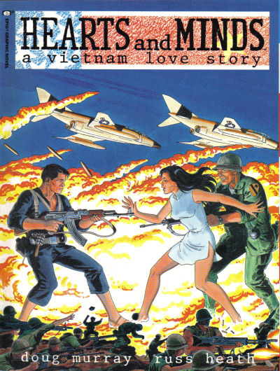 Cover for Epic Graphic Novel: Hearts and Minds (Marvel, 1990 series) 