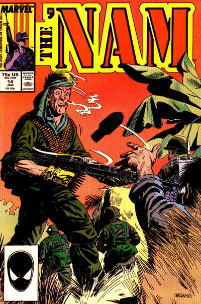 Cover for The 'Nam (Marvel, 1986 series) #14