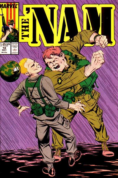 Cover for The 'Nam (Marvel, 1986 series) #18