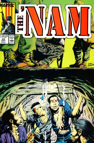 Cover for The 'Nam (Marvel, 1986 series) #22