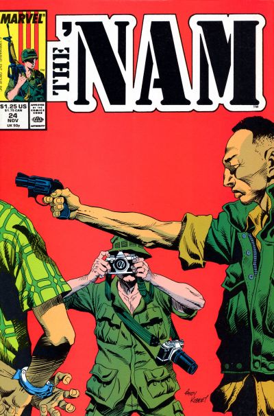 Cover for The 'Nam (Marvel, 1986 series) #24