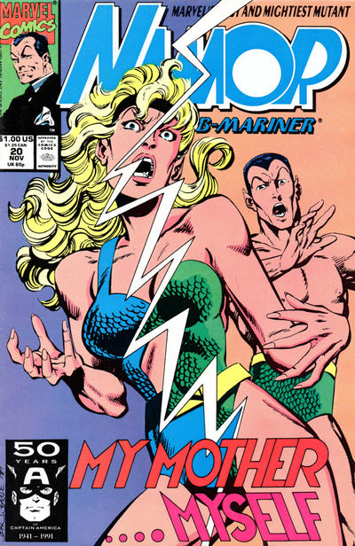 Cover for Namor, the Sub-Mariner (Marvel, 1990 series) #20