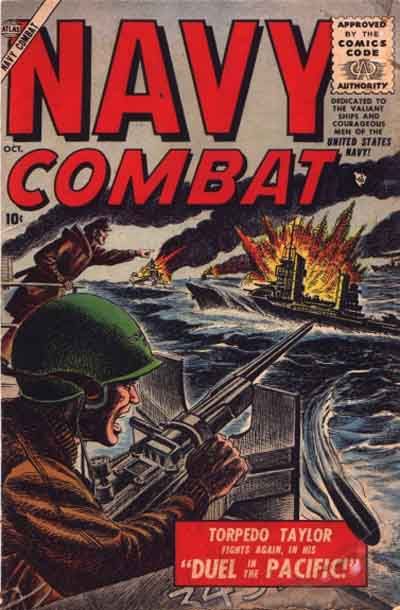 Cover for Navy Combat (Marvel, 1955 series) #3