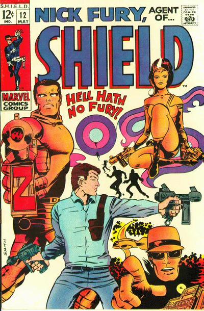 Cover for Nick Fury, Agent of SHIELD (Marvel, 1968 series) #12