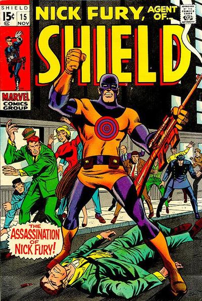 Cover for Nick Fury, Agent of SHIELD (Marvel, 1968 series) #15