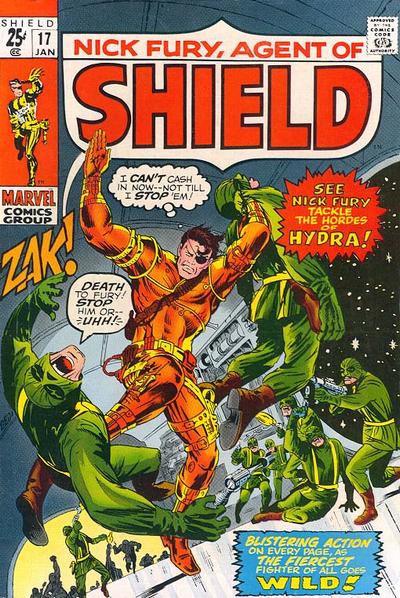Cover for Nick Fury, Agent of SHIELD (Marvel, 1968 series) #17