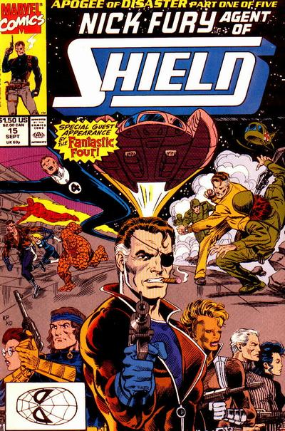 Cover for Nick Fury, Agent of S.H.I.E.L.D. (Marvel, 1989 series) #15