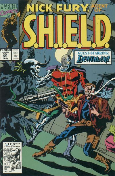 Cover for Nick Fury, Agent of S.H.I.E.L.D. (Marvel, 1989 series) #30
