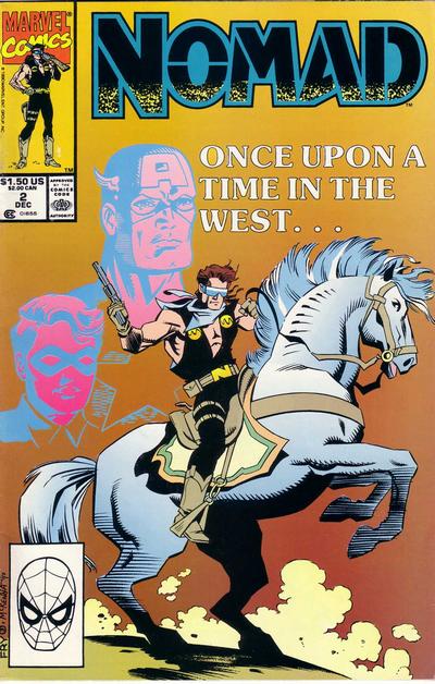 Cover for Nomad (Marvel, 1990 series) #2 [Direct]