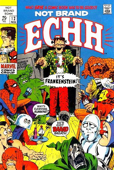 Cover for Not Brand Echh (Marvel, 1967 series) #12