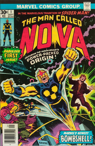 Cover for Nova (Marvel, 1976 series) #1 [Newsstand]