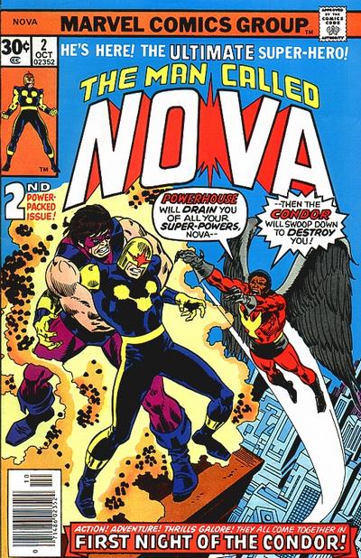 Cover for Nova (Marvel, 1976 series) #2