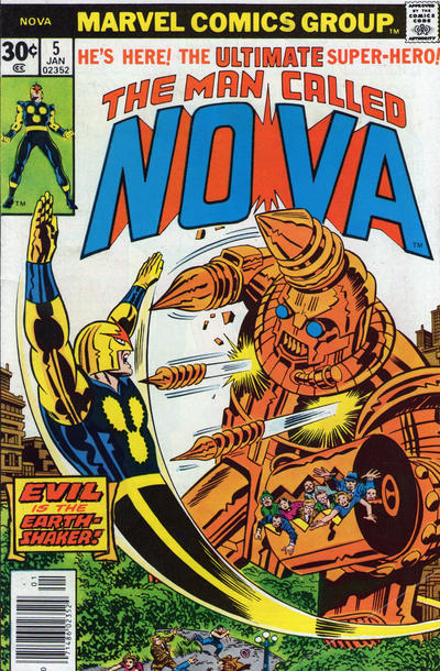Cover for Nova (Marvel, 1976 series) #5 [Regular Edition]