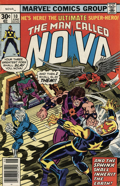 Cover for Nova (Marvel, 1976 series) #10 [30¢]