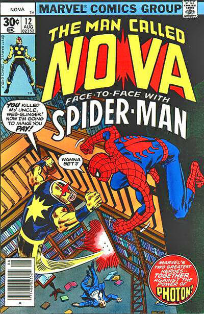 Cover for Nova (Marvel, 1976 series) #12 [30¢]