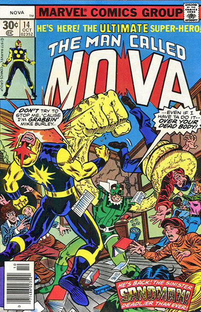 Cover for Nova (Marvel, 1976 series) #14 [30¢]