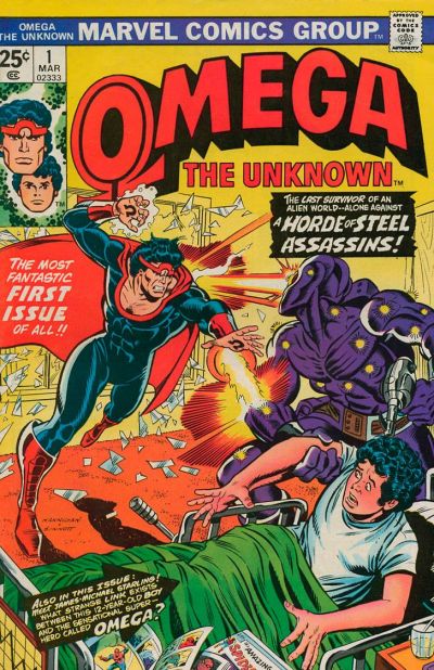 Cover for Omega the Unknown (Marvel, 1976 series) #1
