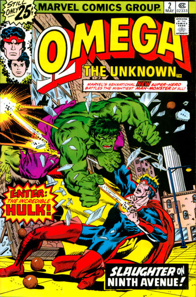 Cover for Omega the Unknown (Marvel, 1976 series) #2